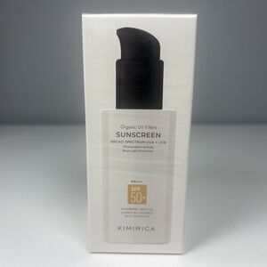 Kimira Organic Uv Filters Sunscreen Spf 50 For All Skin Types 100ml New & Sealed